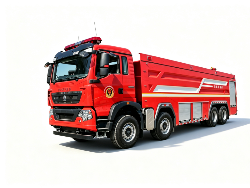 HOWO 24,000 L Water Tank Fire Truck 