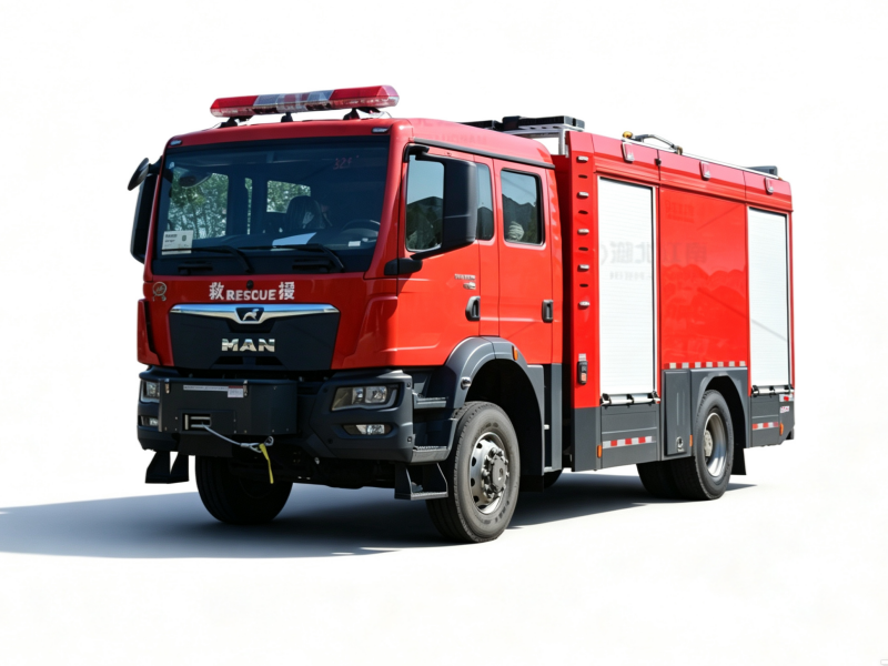 MAN 6,000 L Water Tank Fire Truck 