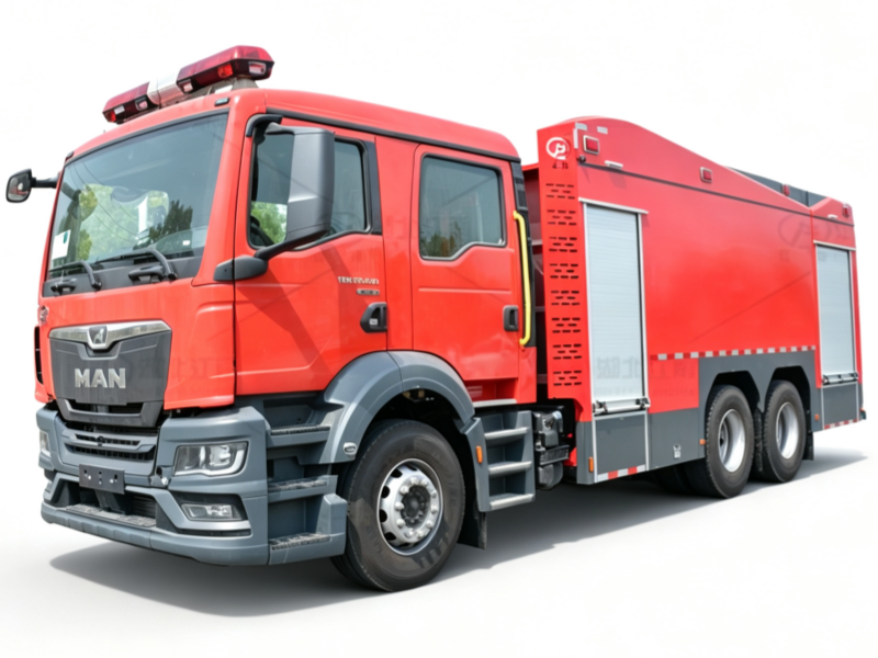 MAN 16-ton Foam Fire Truck 