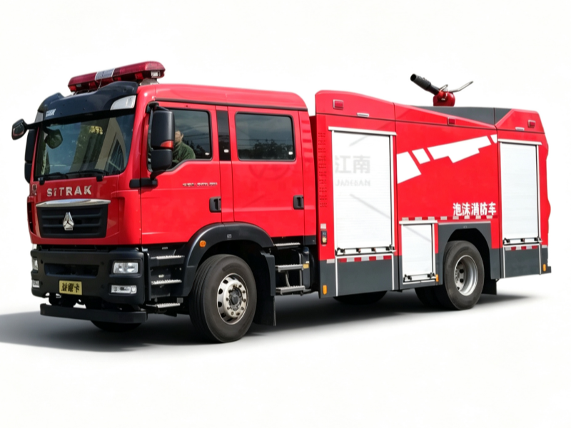 SITRAK 7,150 L Foam Fire Truck 
