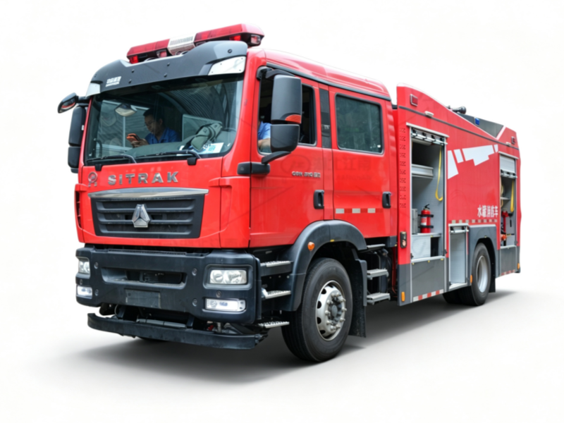 SITRAK 7,150 L Water Tank Fire Truck 