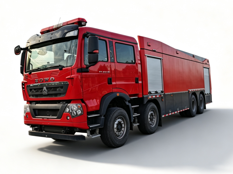 HOWO 18,000 L Water Tanker Fire Truck 