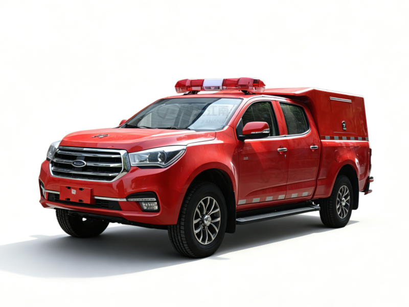 Isuzu Equipment Fire Truck 