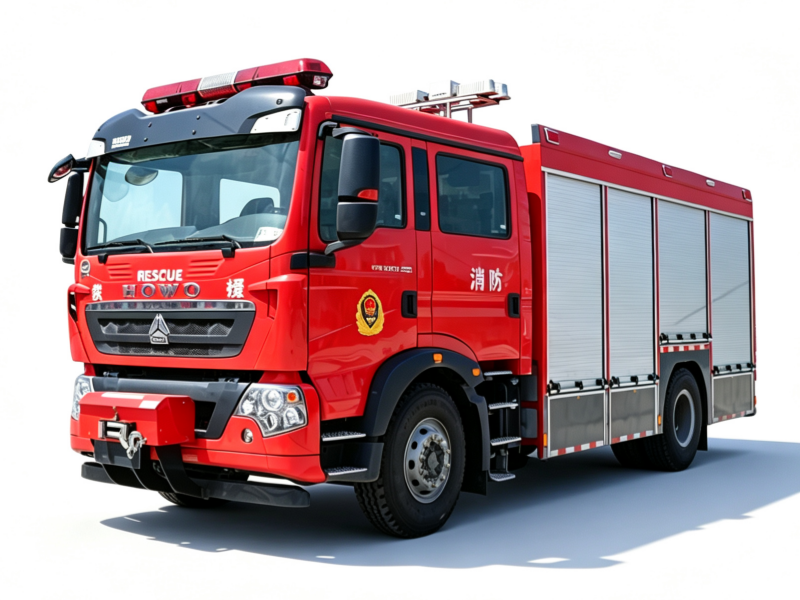 Howo 14‑Ton Decontamination Fire Truck 