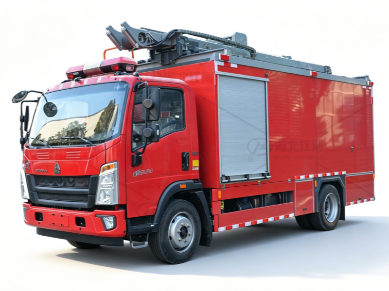 Howo Fire‑hose Laying Fire Truck 
