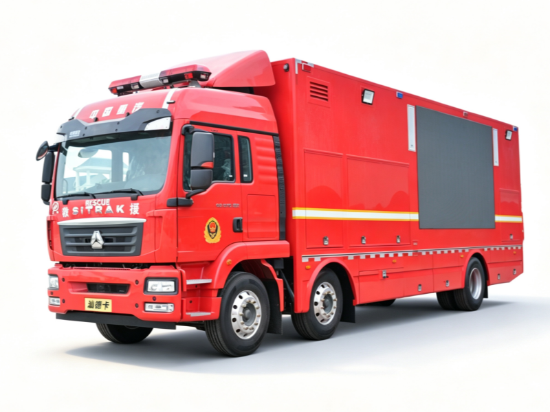 Sitrak Mobile Fire‑Safety Publicity Vehicle 