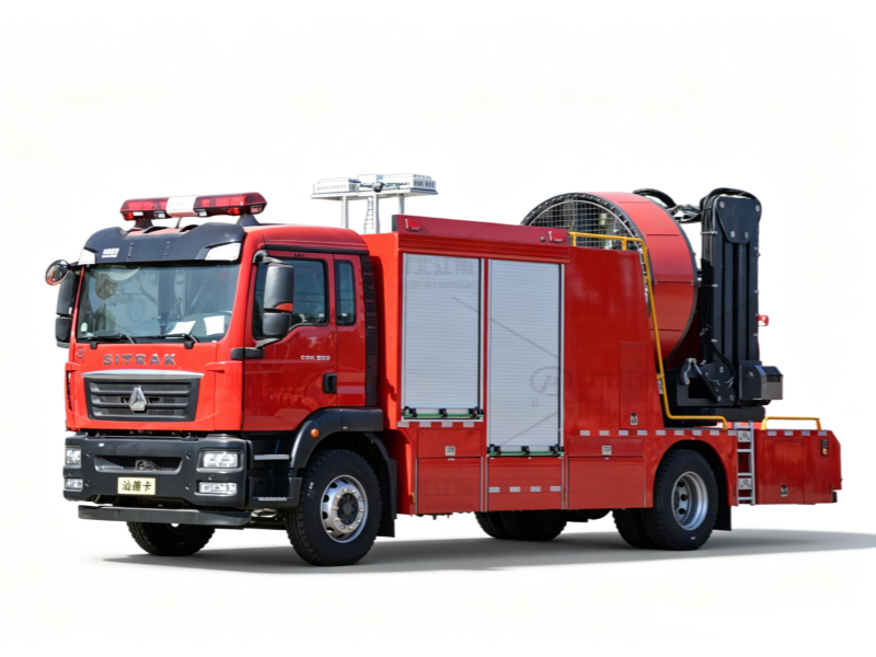 Sitrak Smoke‑Ventilation Fire Truck 