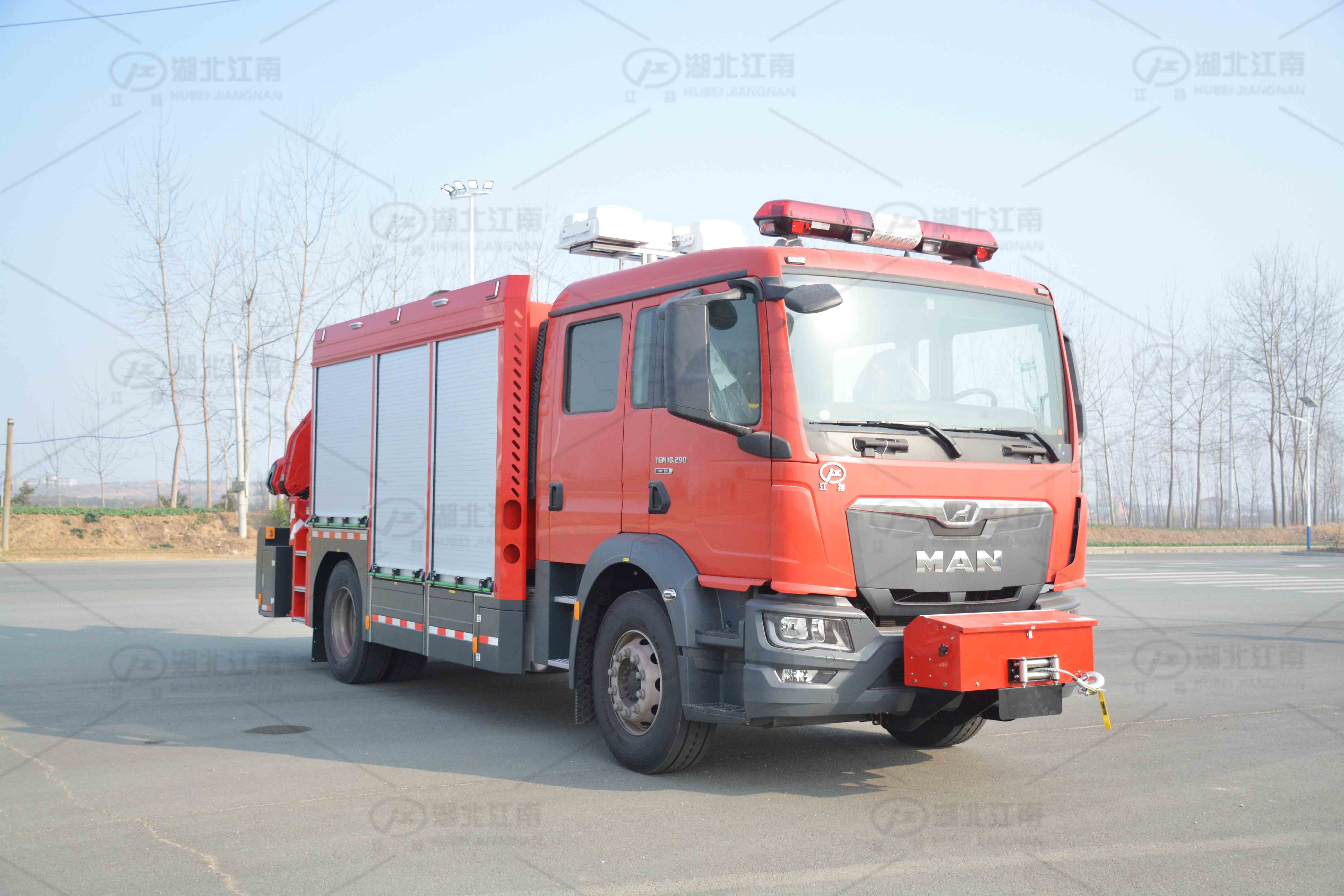 MAN Chassis Emergency Rescue Fire Truck