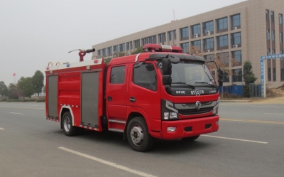 Guarding the High-Speed Rail Hub — Water Tank Fire Truck for the Anqing High-Speed Rail New Area (Ch