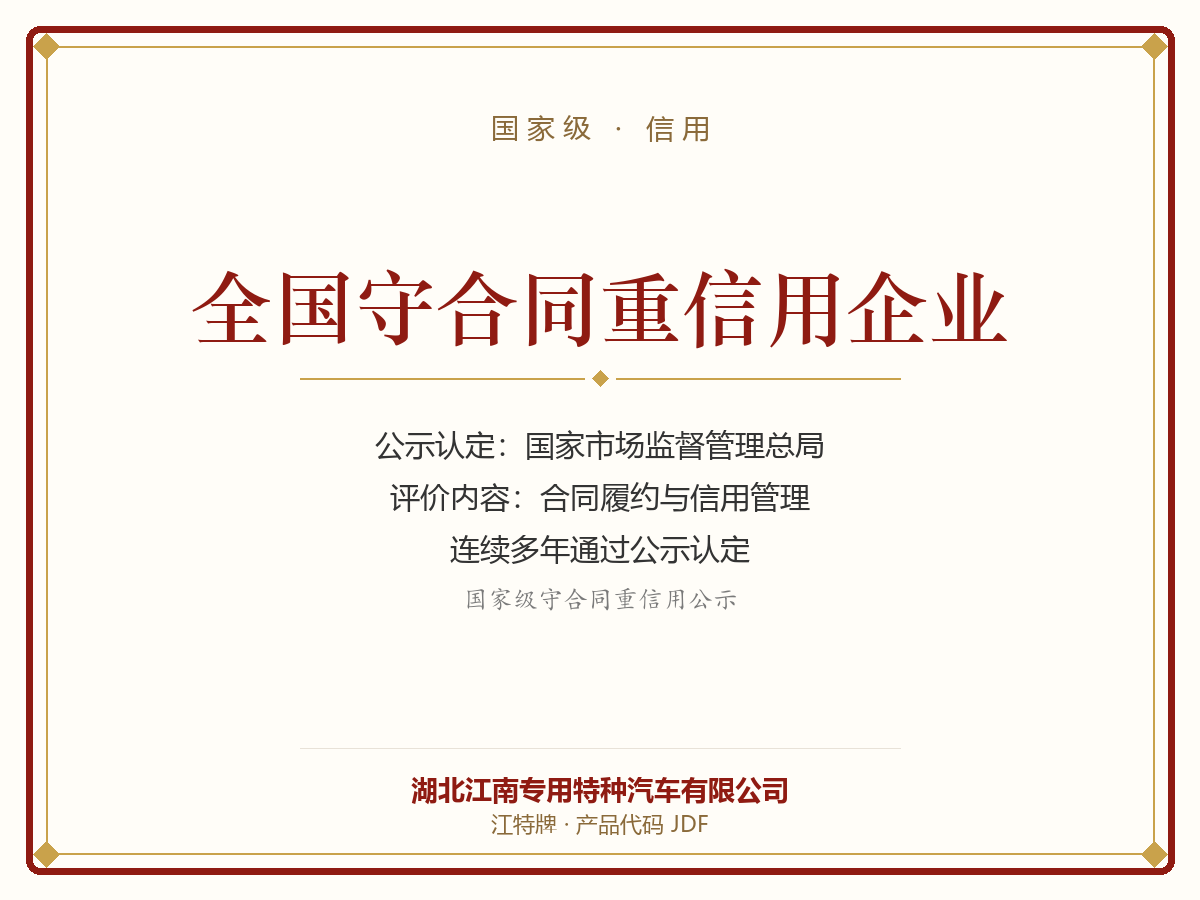 National Contract-Honoring & Creditworthy Enterprise